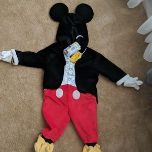 Size 9-12mo Mickey mouse costume